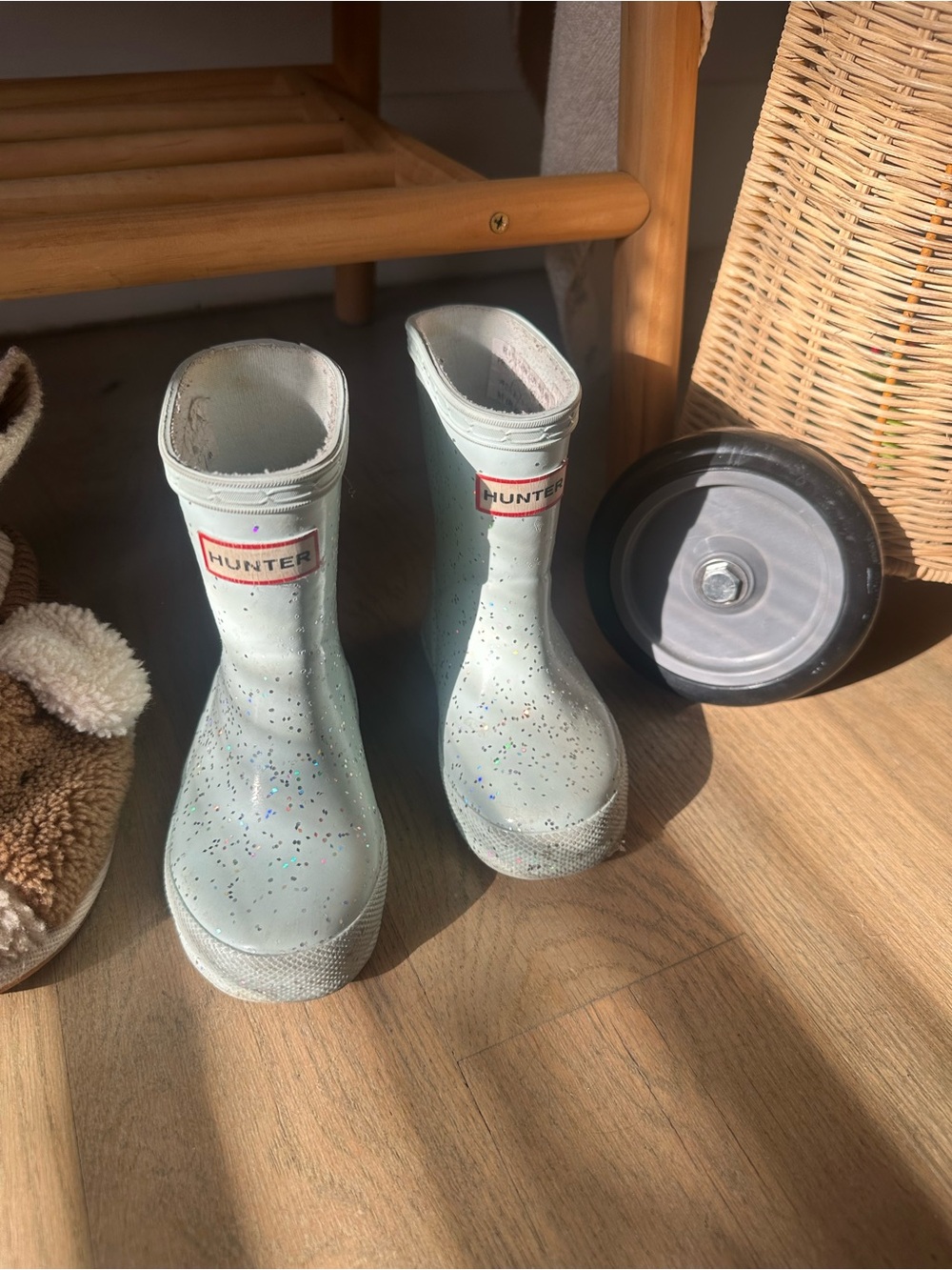 Hunter rain boots girls 5 sparkly